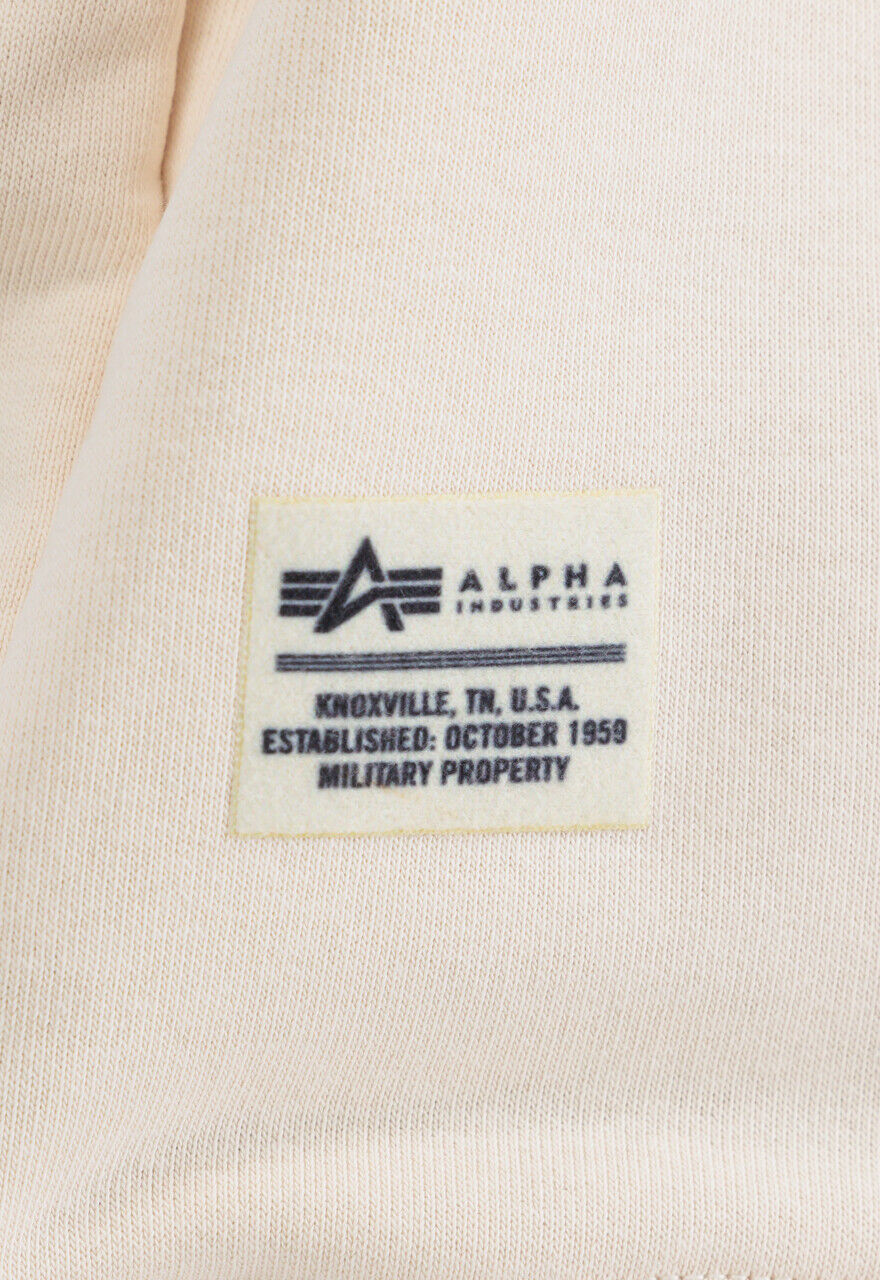 Alpha Industries USN Blood Chit Sweatshirt Jet Stream White –  hypestorelondon